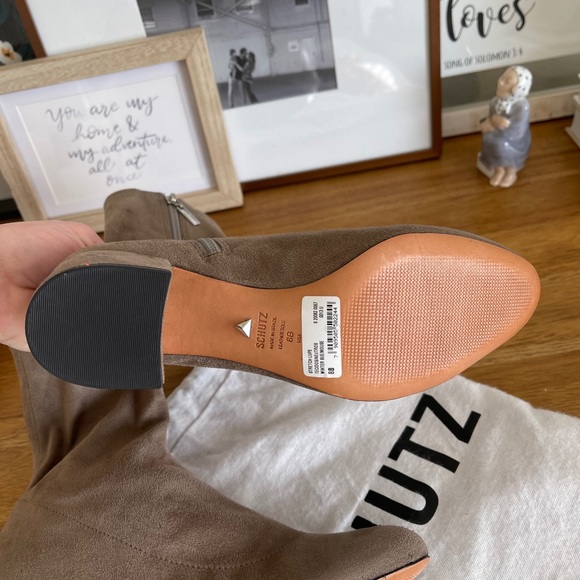 SCHUTZ SUEDE LUPE BOOTIES - Picture 5 of 8